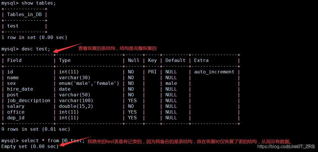 mysqldump的过程中可以中断吗 mysqldump作用_mysql_12