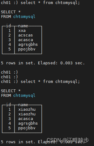 MySQL到clickhouse 数据库迁移 大量 clickhouse mysql 增量_MySQL_15