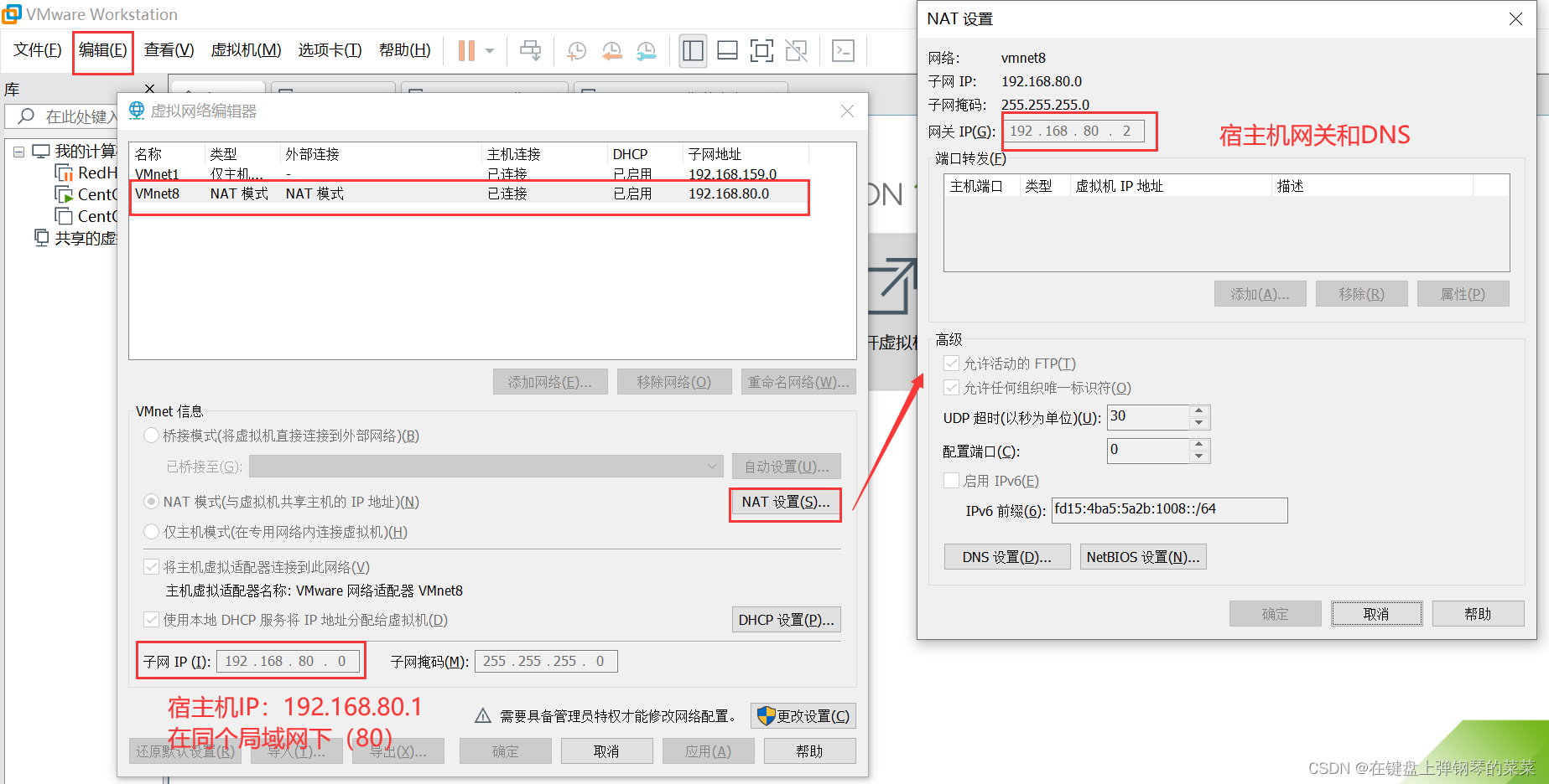 为什么虚拟机使用了静态ip docker 就连不上了 虚拟机设置静态ip后ping不通_DNS_05