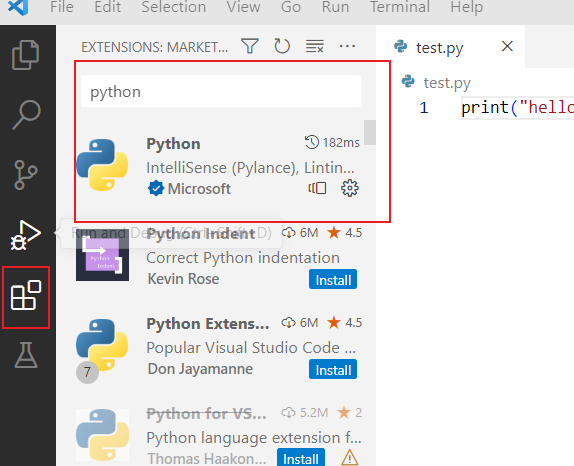 windows从0搭建python3开发环境与开发工具_Code_10