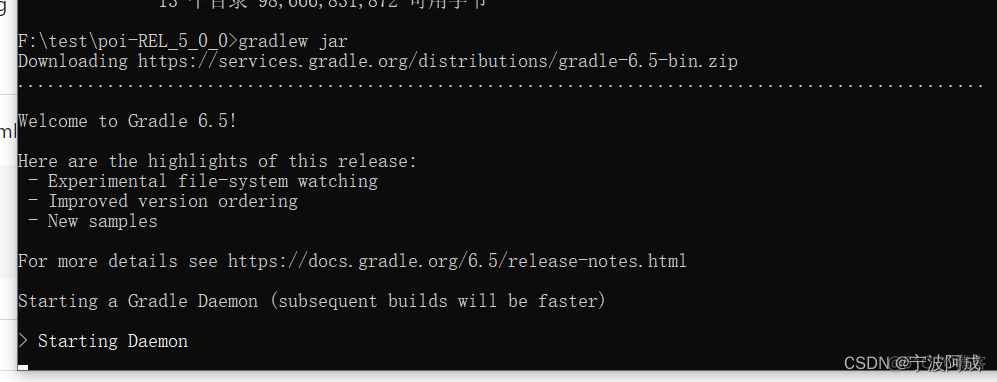 在STS里使用Gradle编译Apache POI5.0.0_系统变量_13