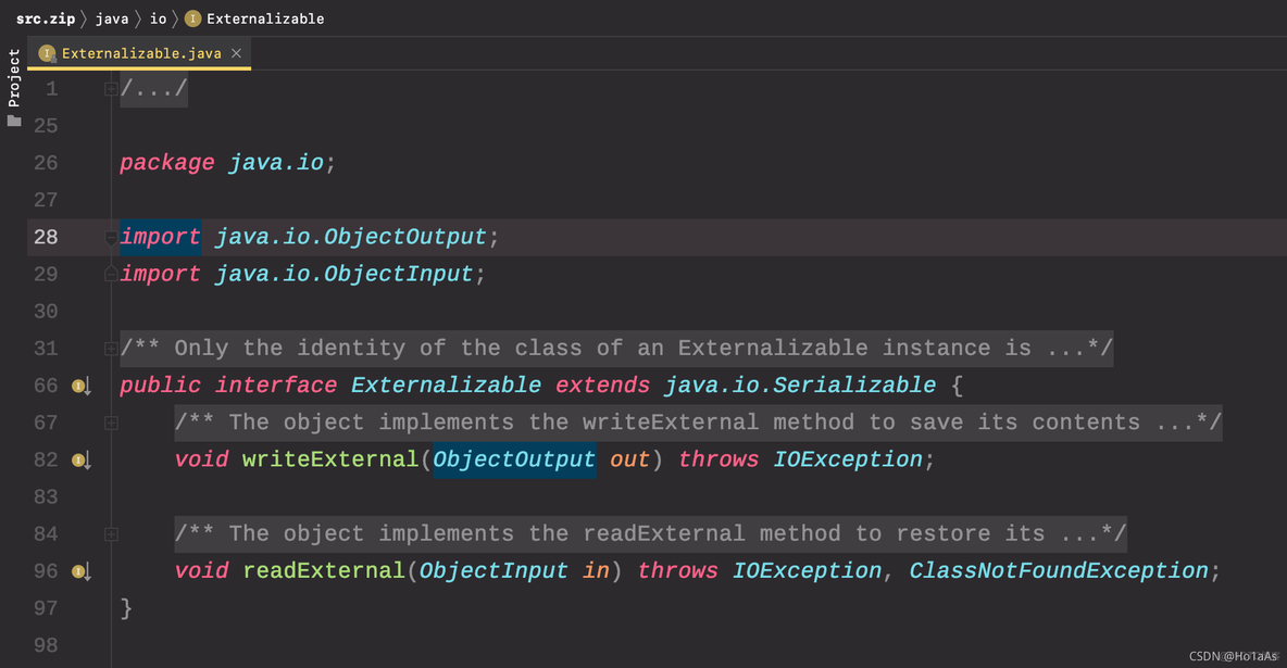 Java 根据接口序列化 java的序列化接口_Serializable_02