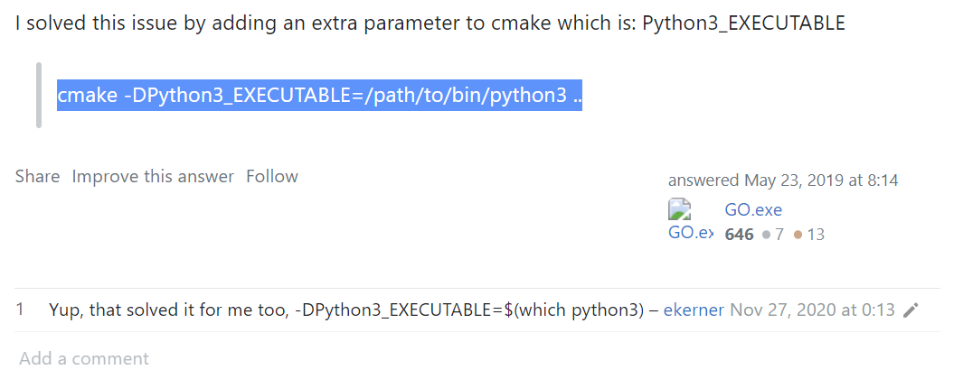 如何在CMAKE中指定python路径——使用cmake为python编译扩展模块时指定python路径_杂谈