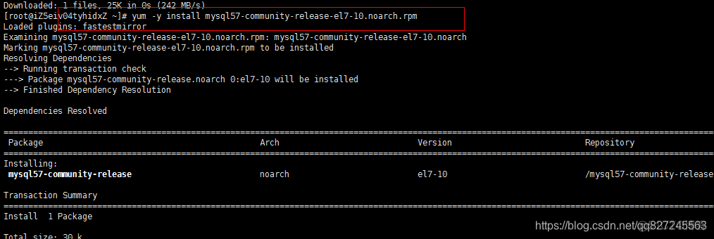 Linux7.x基于yum安装MySQL5.7_yum源_02