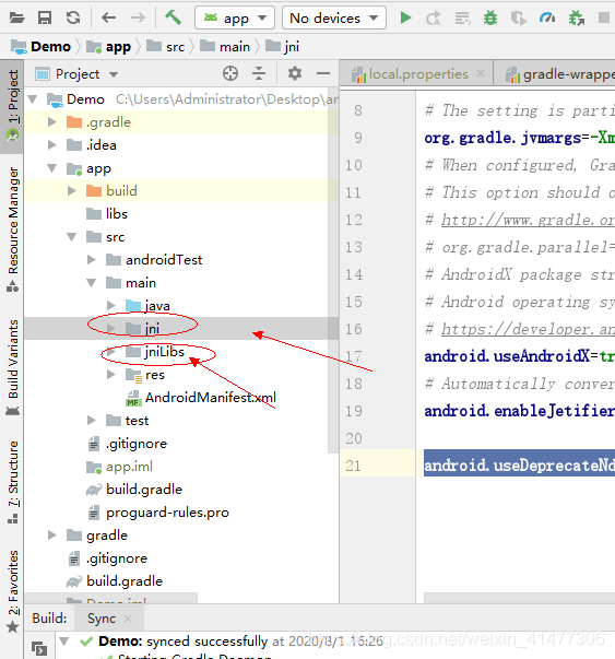 Android studio 配置maven android studio配置ndk_jni_07