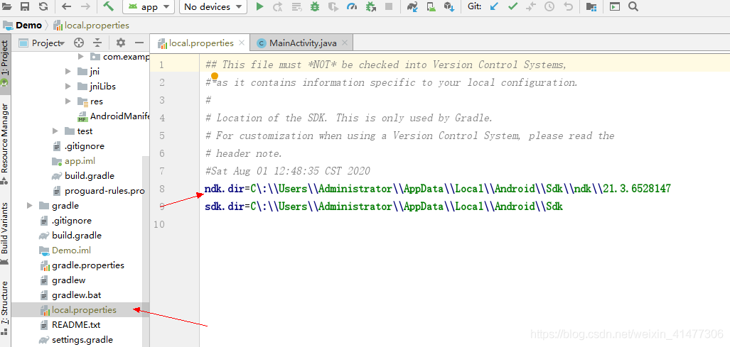 Android studio 配置maven android studio配置ndk_jni_05