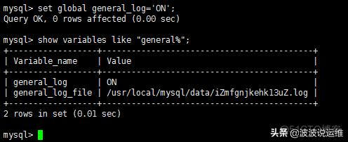 mysql 性能监控命令 mysql监测执行sql_mysql 性能监控命令_02