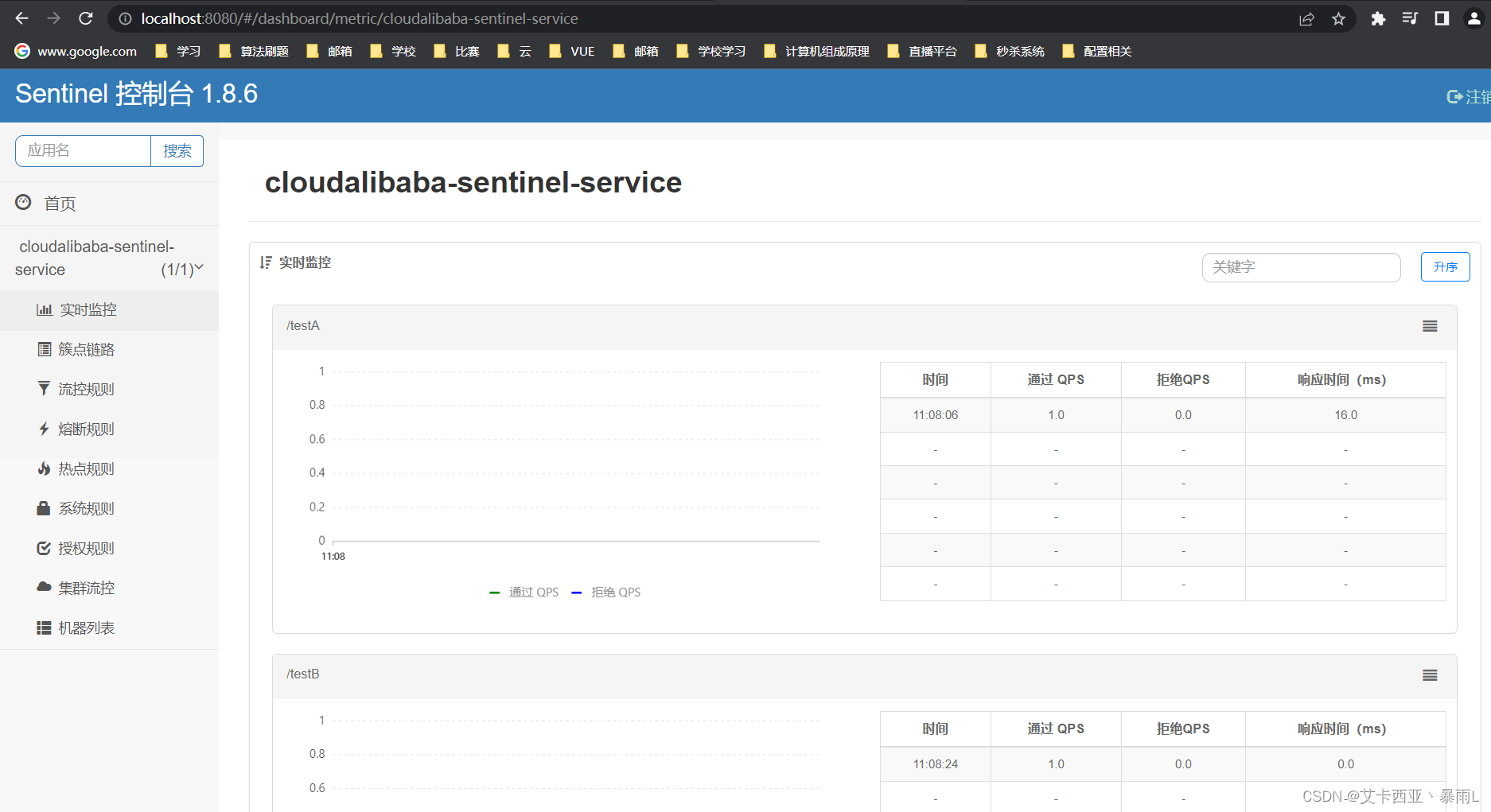 Java后端添加熔断 java 熔断实现_sentinel_10