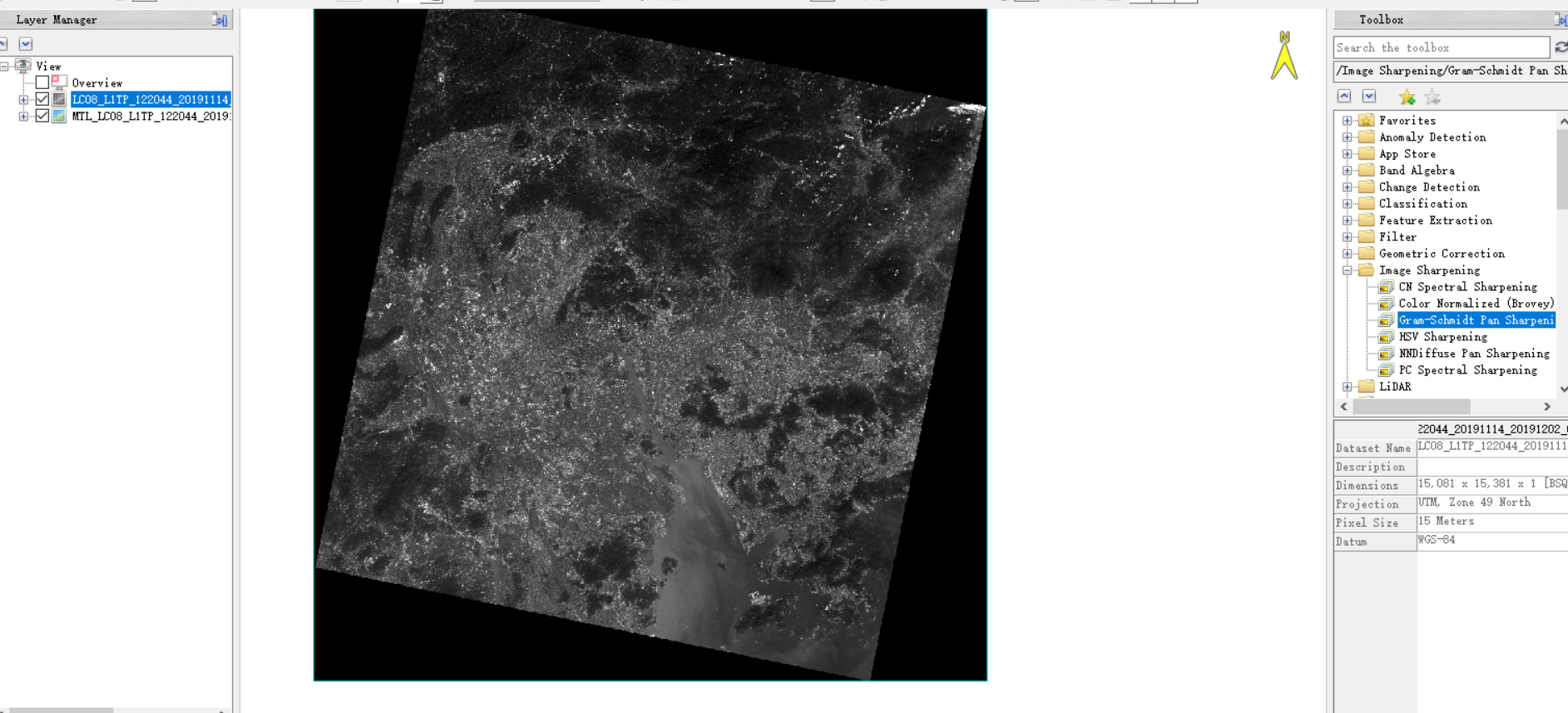 landsat8 python 辐射校正 landsat8辐射定标和大气校正_数据_03