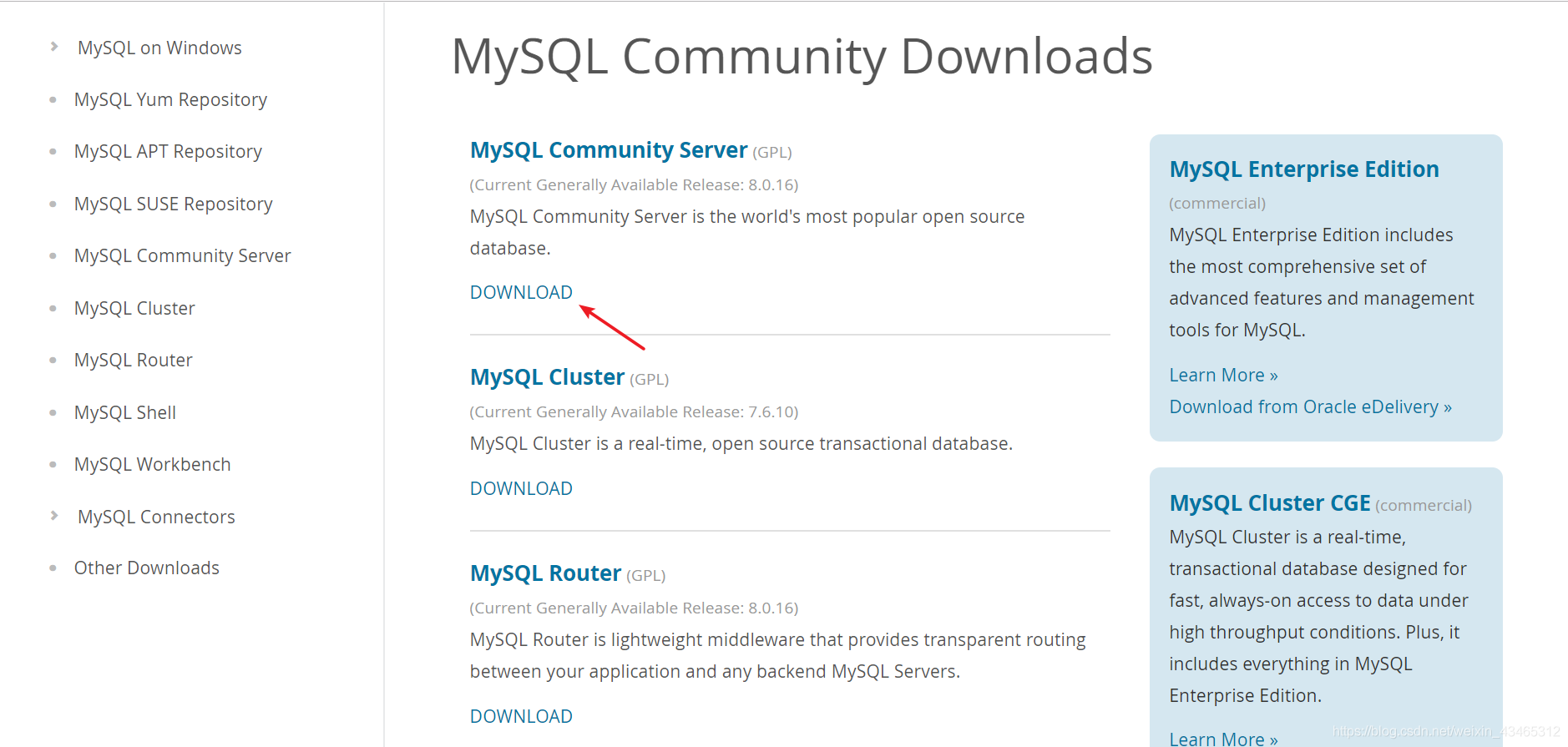 如何下载mysql源码 如何下载mysql5.5_MySQL