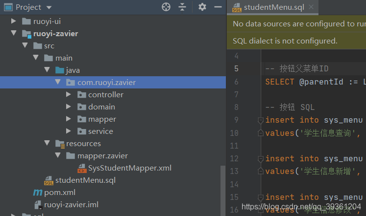 若依前后端分离整体架构图 若依分离版_sql_08