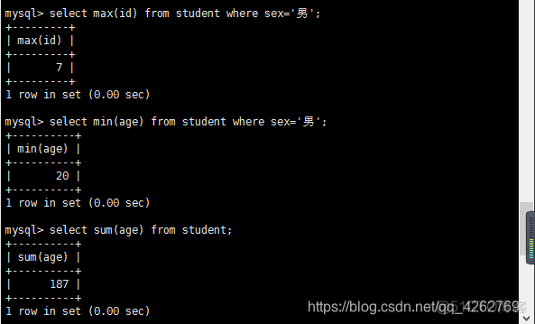 mysql 最高分的学号 mysql查询课程最高分_字段_05