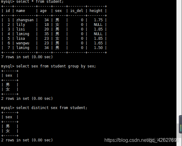 mysql 最高分的学号 mysql查询课程最高分_子查询_07