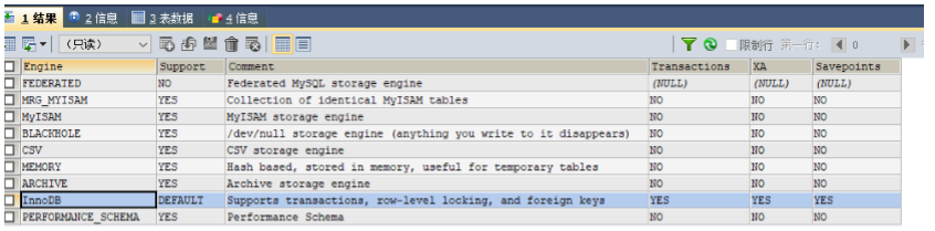 mysql数据库存储引擎查看 mysql如何查看存储引擎_MySQL