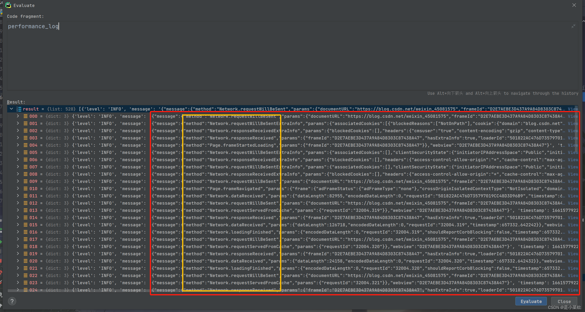 java Selenium 获取网路数据 selenium获取network信息_selenium_06