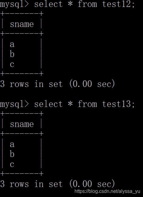 mysql中merge函数用法 mysql merge union_sql