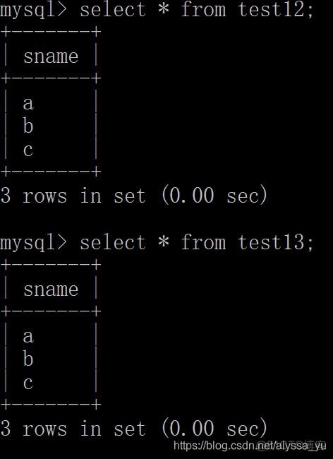 mysql中merge函数用法 mysql merge union_sql