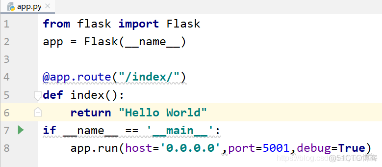 python flask 运行在服务器 flask运行命令_flask