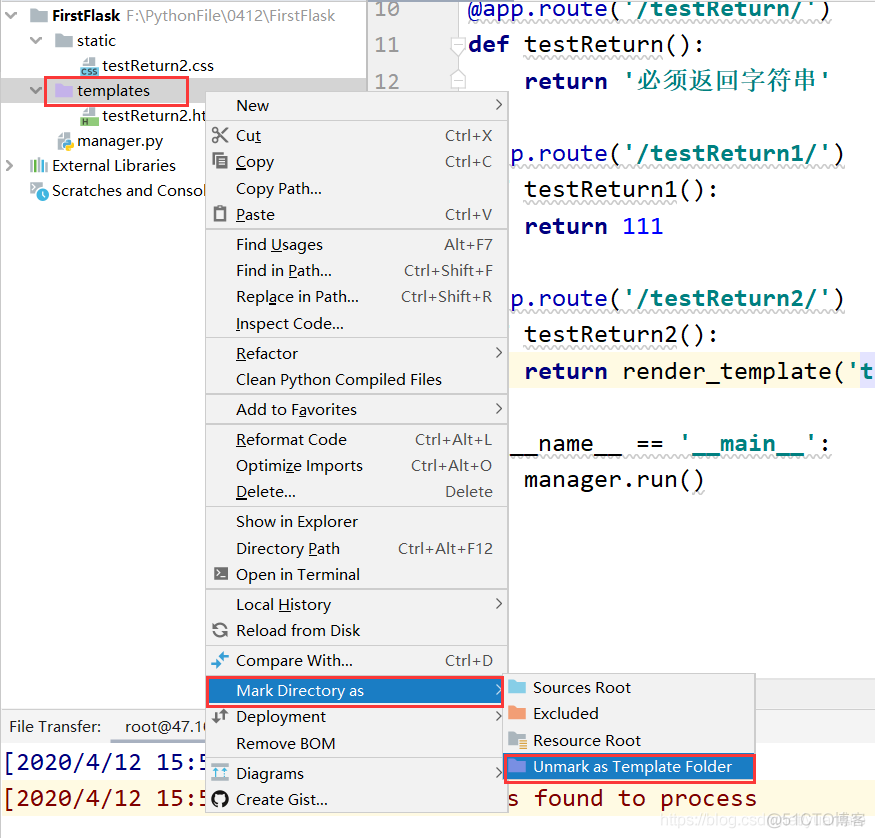 python flask 运行在服务器 flask运行命令_字符串_14