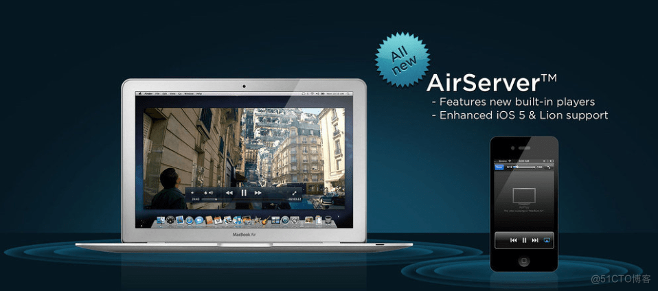 Mac专用投屏工具AirServer 7 .27 for Mac中文免费激活版 _App
