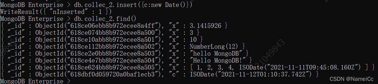 mongodb 存储空间 mongodb存储数据格式_mongodb 存储空间_05