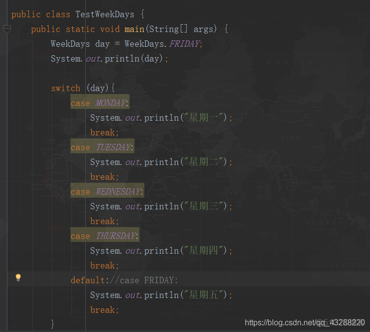 java 枚举进程 java的枚举类_枚举类_02