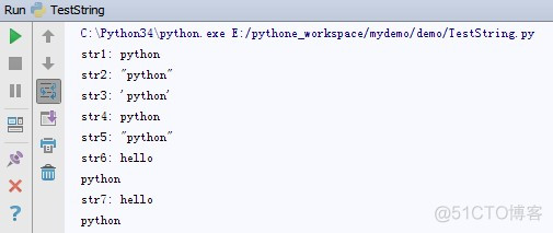 python中双引号和单引号 python 单引号双引号_双引号