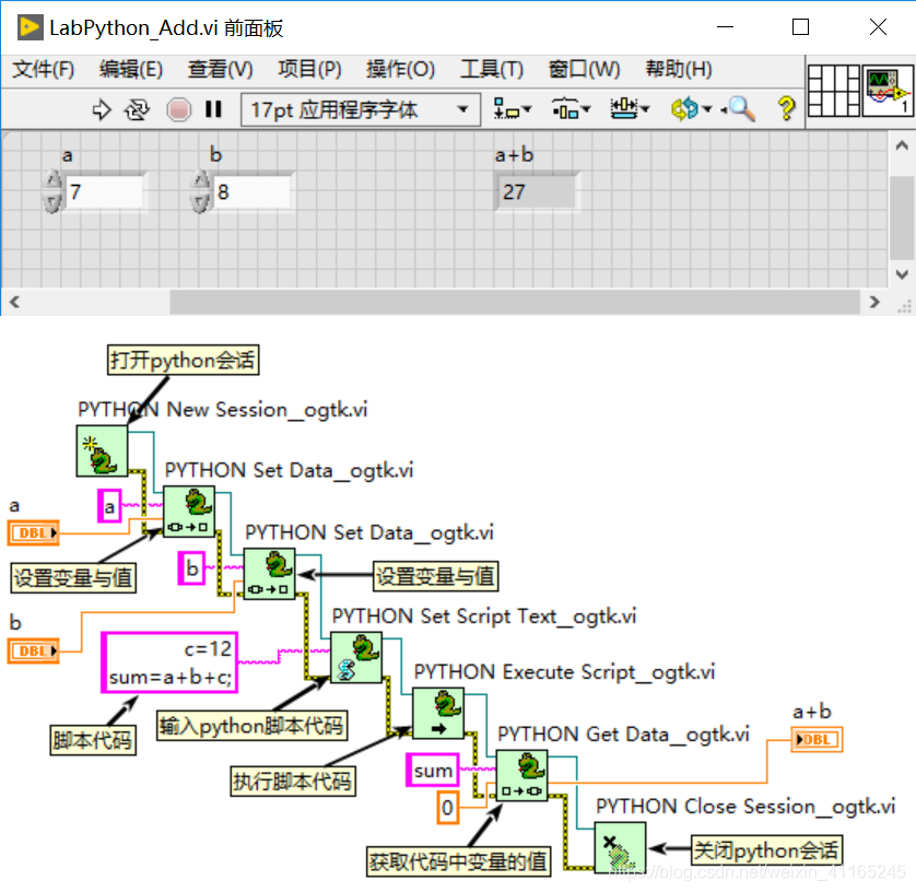 2020 labview python接口 labview调用python_Python_12