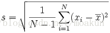 MySQL标准函数 mysql 标准差_标准差_03