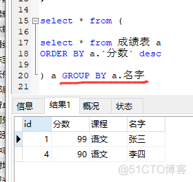 MySQL根据某个字段的最大值查询 mysql查找最大的数_自连接_05