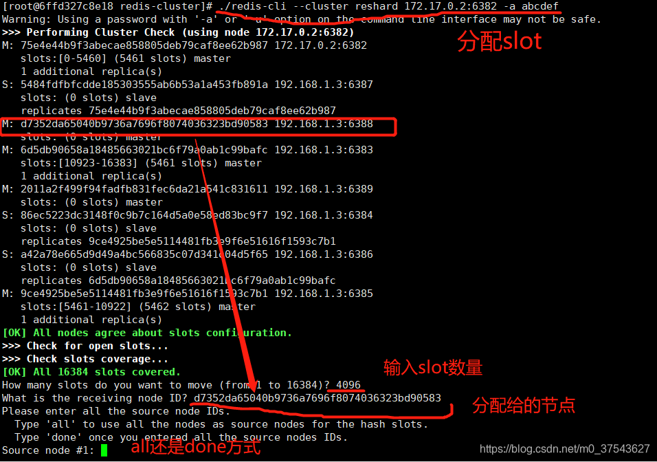 c cli redis 命令 redis-cli --cluster create_2d_06