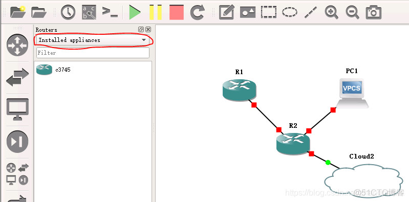 gns3 中怎么加载ios gns3最新版使用教程_VMware_20