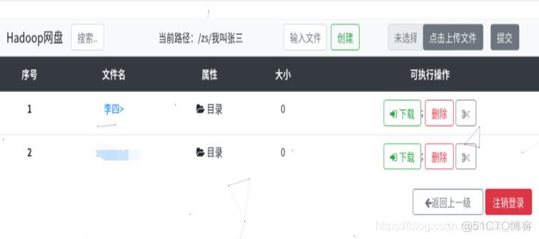 hadoop 网盘应用 基于hadoop的网盘_创建目录_12