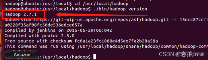 hadoop安装java hadoop安装与配置实验报告_hadoop_23