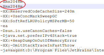 idea设置Java堆内存 idea修改堆内存_Java_03