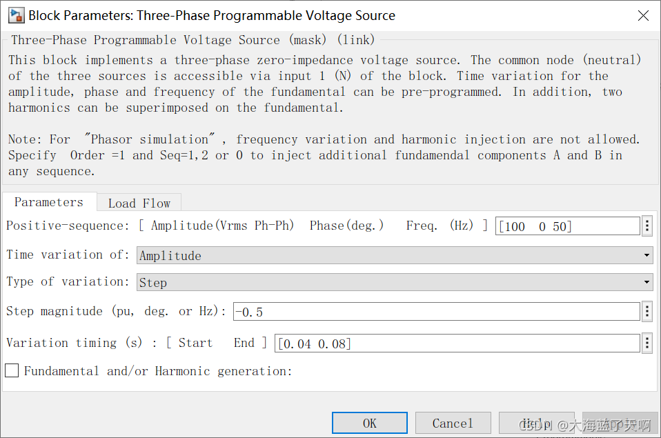 python三相交流电机控制系统 三相可编程交流电源_matlab_08