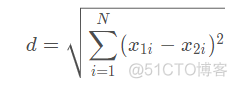 python 欧式距离转换为相似度 欧式距离spss_python 欧式距离转换为相似度_02