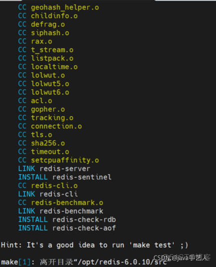 redis linux 卸载安装 linux redis6安装_linux_09