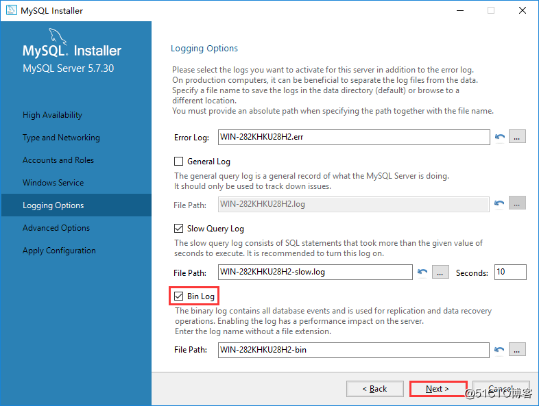 mysql5.7 windows安装mysql5.7_MySQL_15