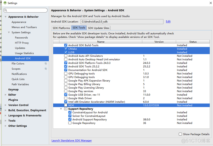 android studio配置adb环境 android studio lldb_Android