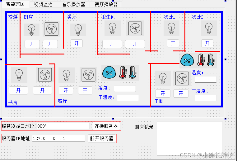 python智能家居控制系统 智能家居系统代码编写_ui_04