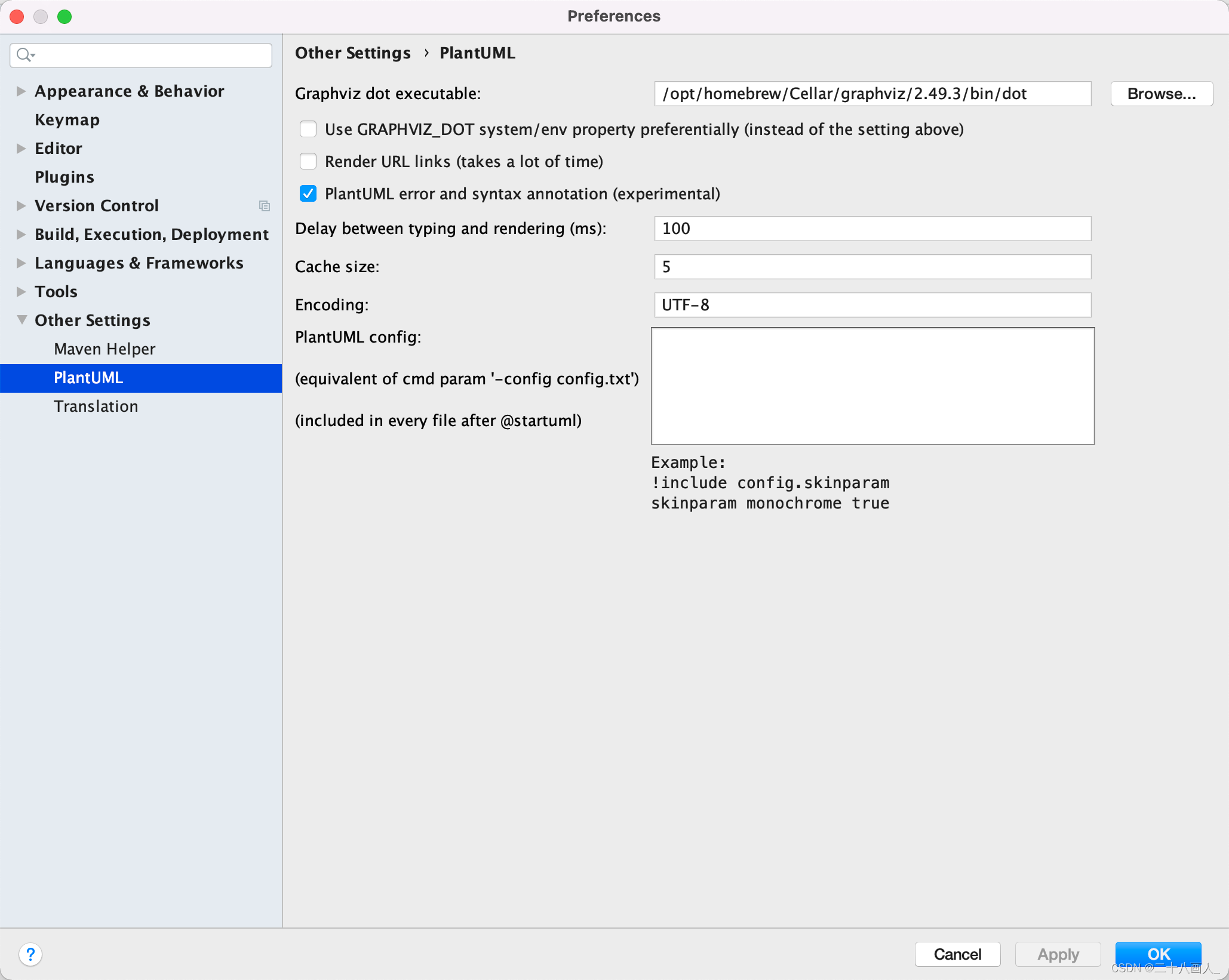 plantuml画架构图 plantuml integration_intellij-idea_08