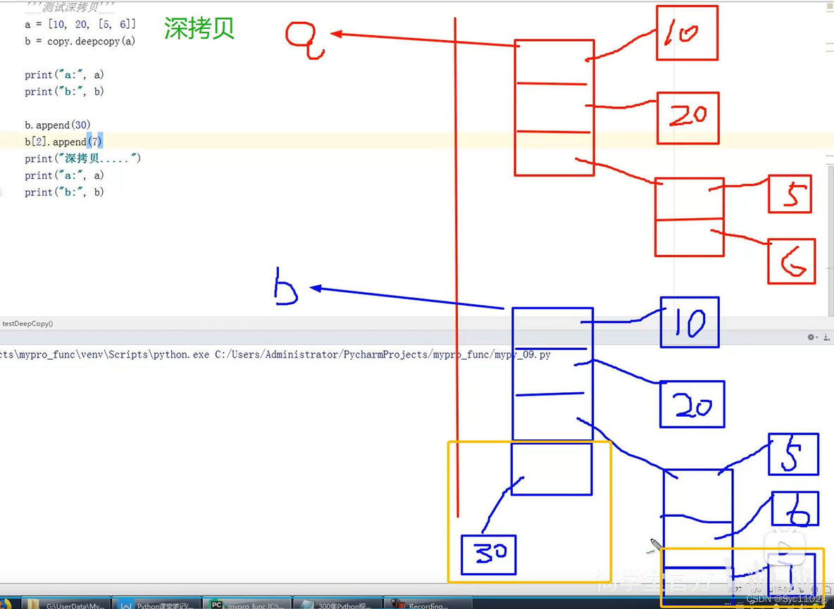 python深浅拷贝怎么回答 python深浅拷贝原理_python深浅拷贝怎么回答_22