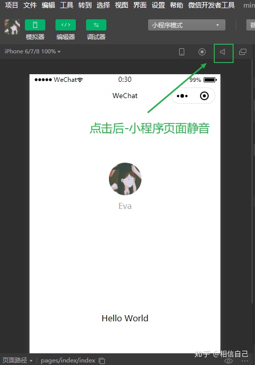 微信开发者工具可视化 微信开发者工具view_工具栏_21