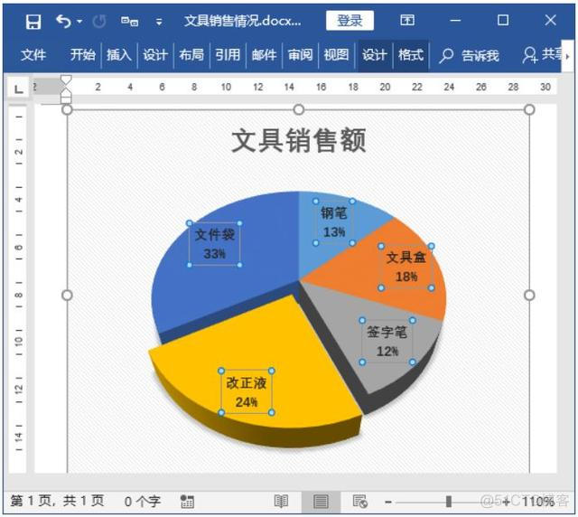 java word饼图 word饼图图表_Word_05