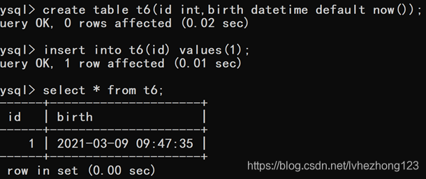 MYSQL展示1到12数字序列 mysql的number_sql_08