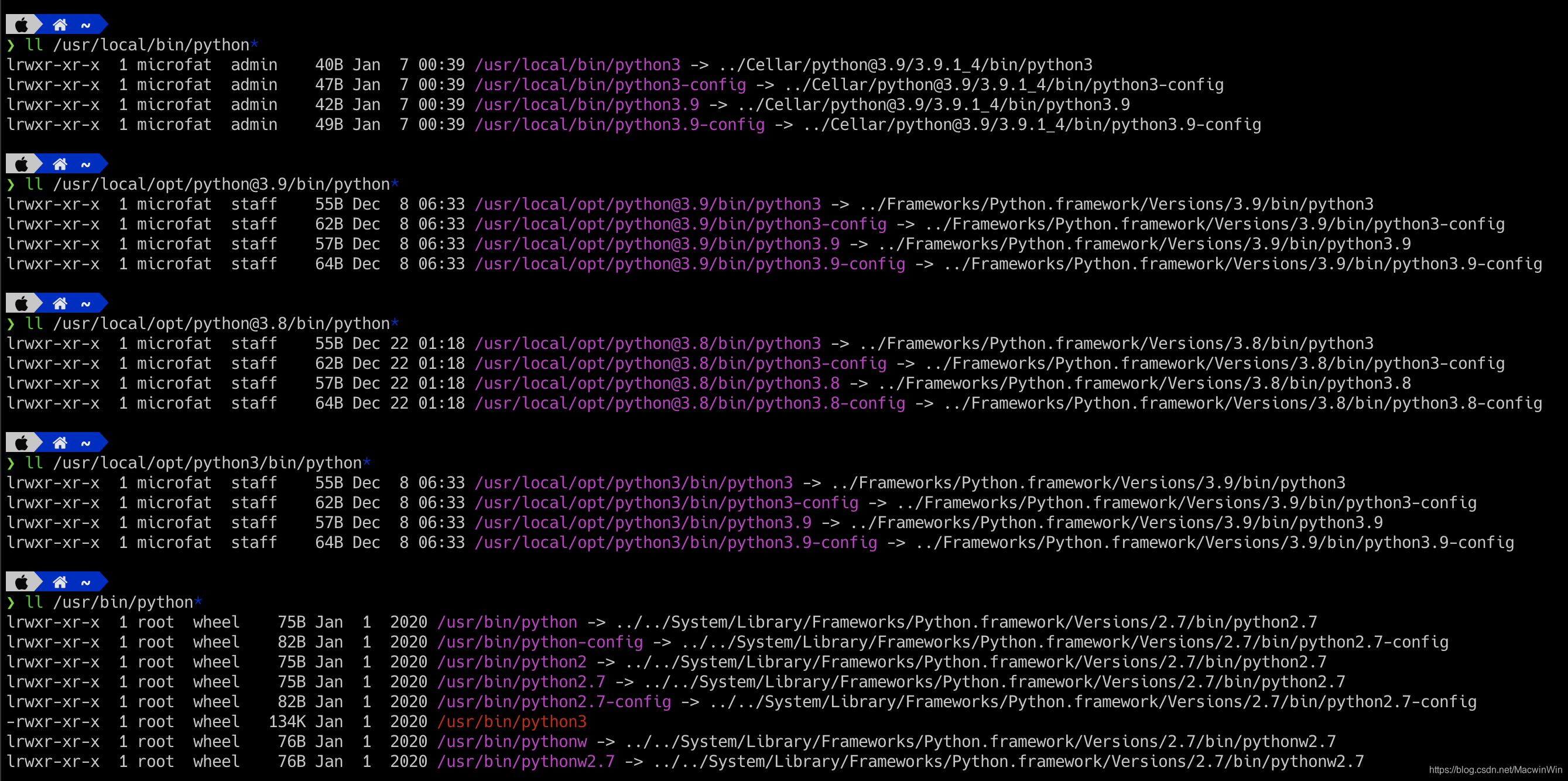 python39对应的numpy包的版本 python3.9.1和3.8.7_版本管理_03