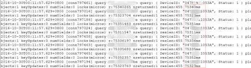 mongodb时间范围查询java mongodb时间范围查询很慢_服务器