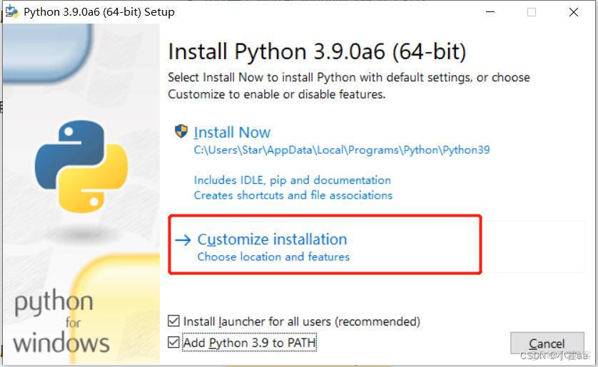 python3 zmq安装包 python3.9如何安装_开发语言