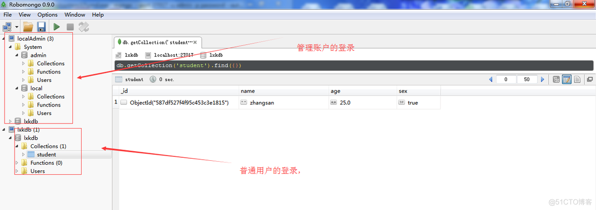 mongodb 新增账号 只读 mongodb新建用户_数据_09